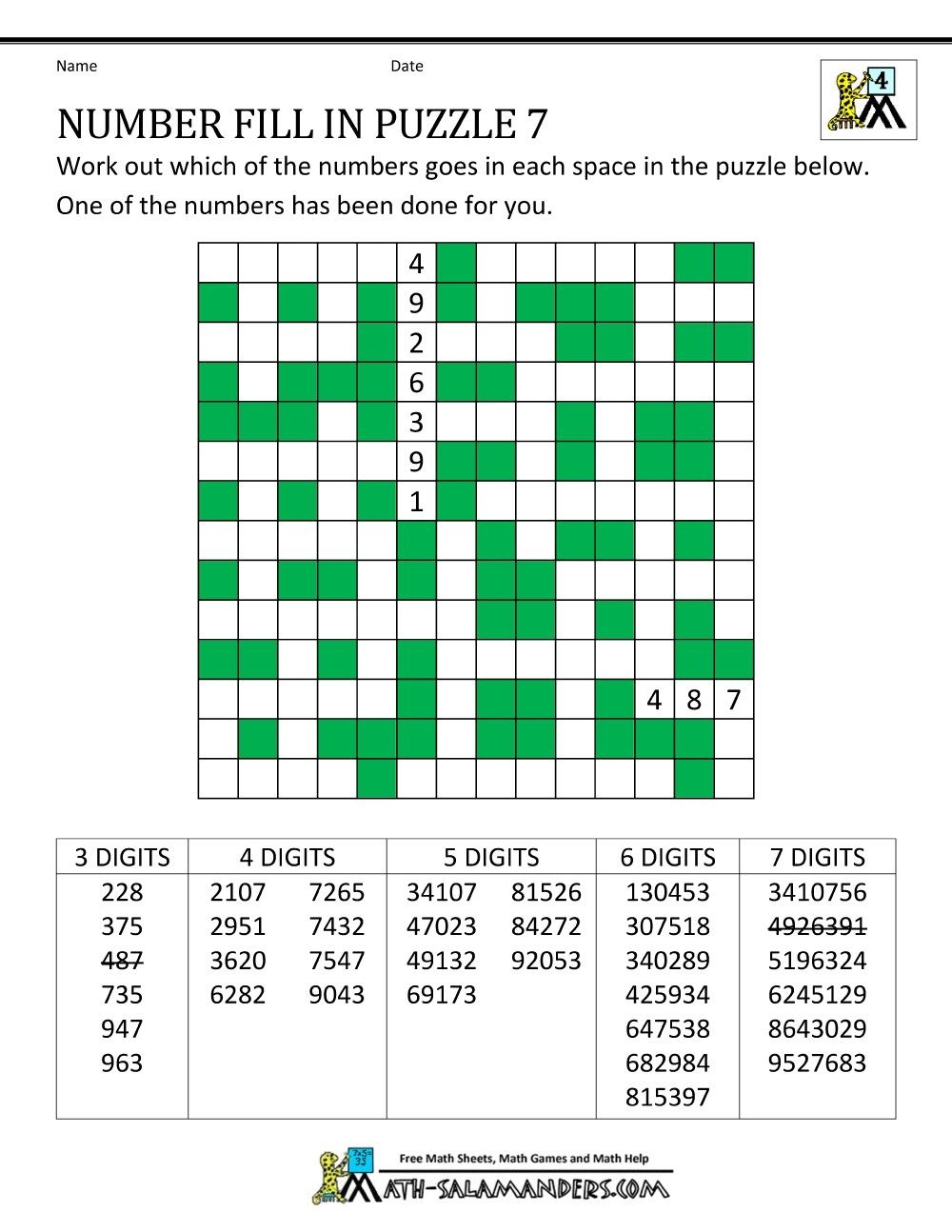 Fill In Crosswords Printable Free Daily Crossword Printable