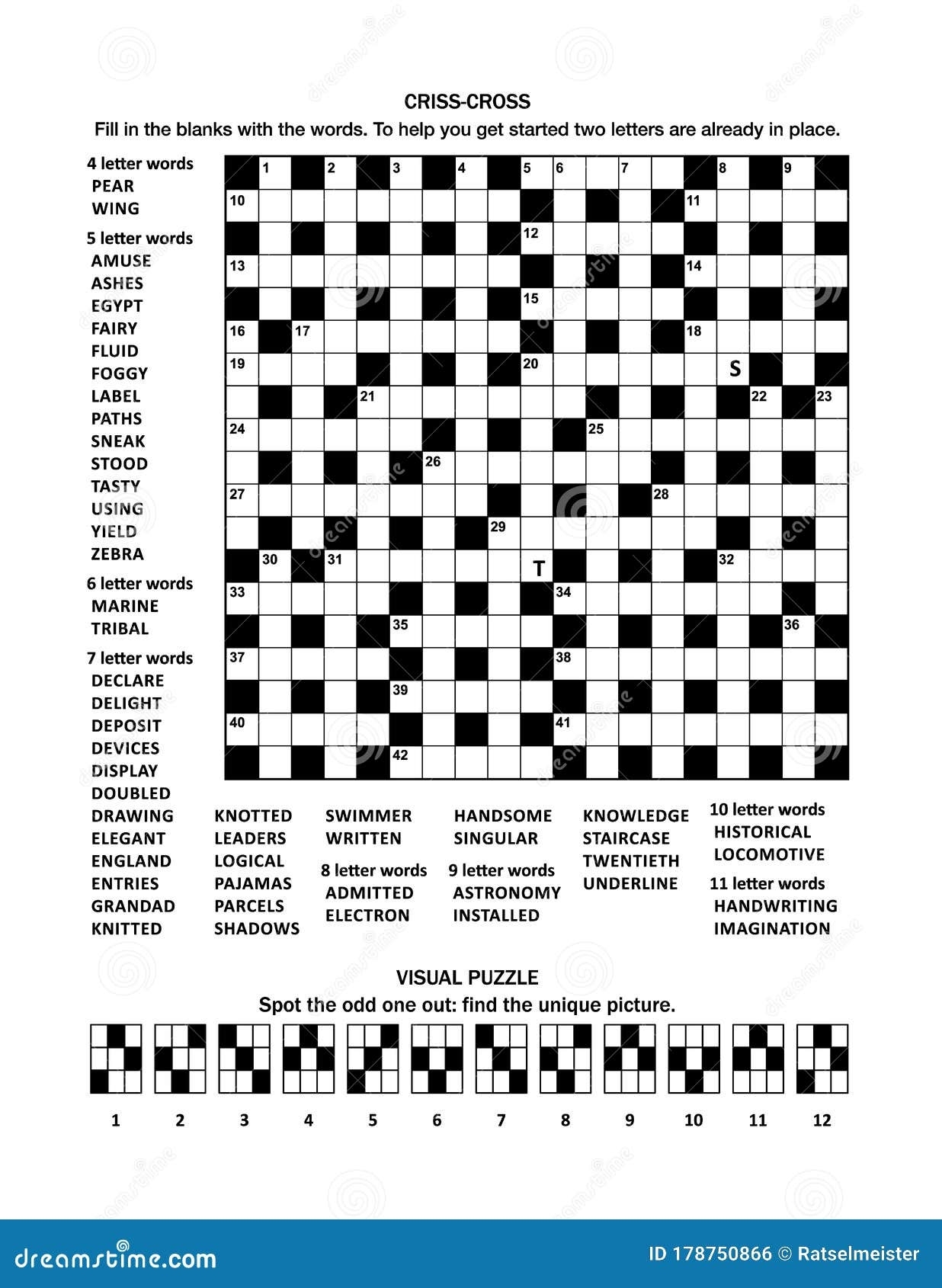 Fill In Crosswords Printable Mom Printable