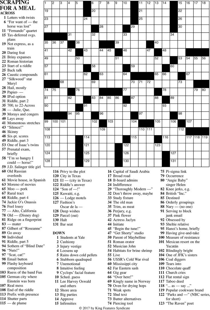Free Printable Frank Longo Sunday Crossword Puzzles James Crossword 