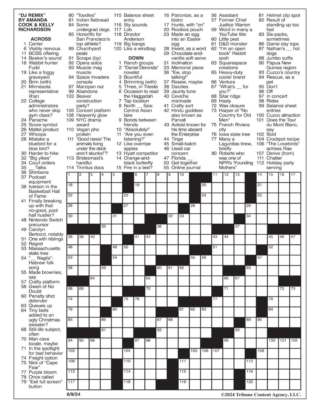 La Times Crossword Printable FREE Printable HQ