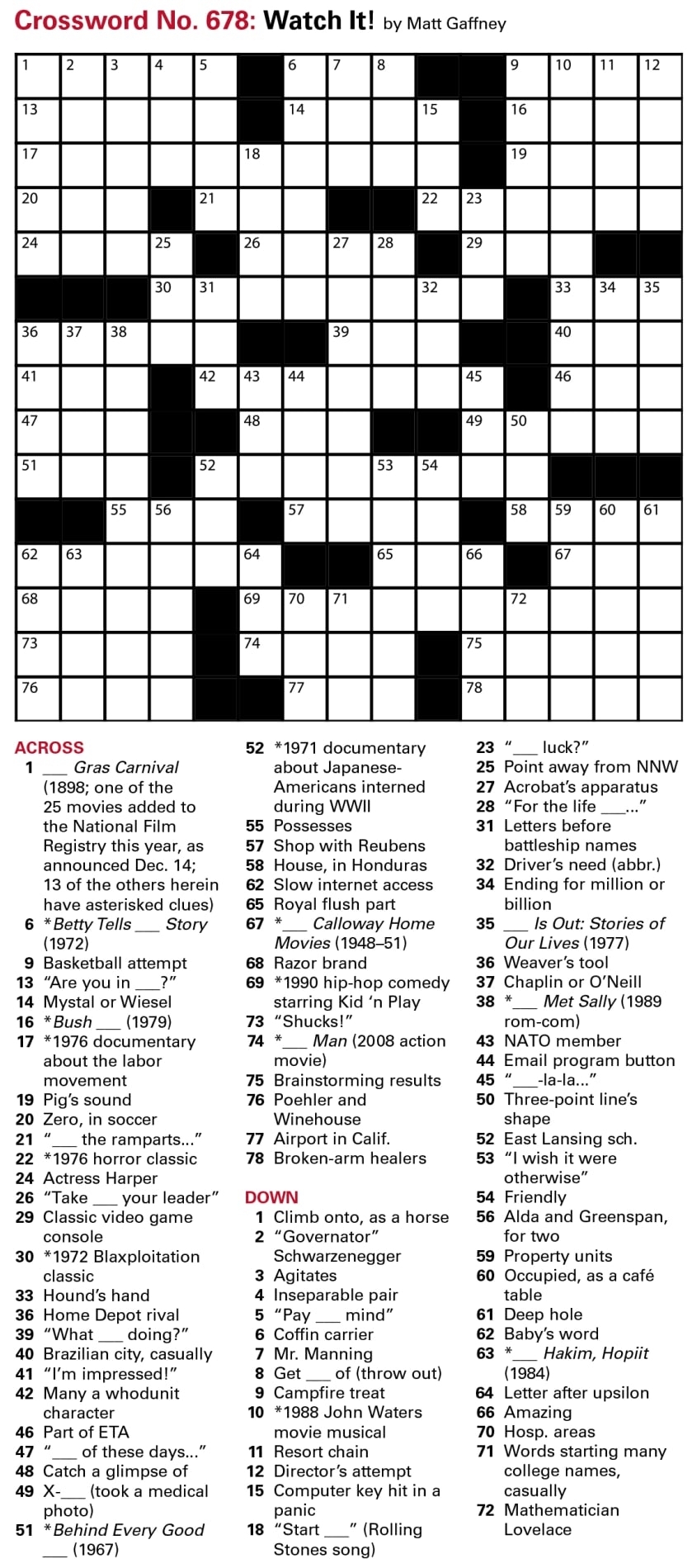 Medium Crossword Puzzles Daily Printable Crosswords