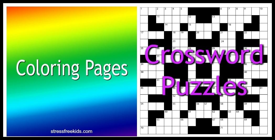 Mirroreyes Crosswords Printable Crossword Puzzles