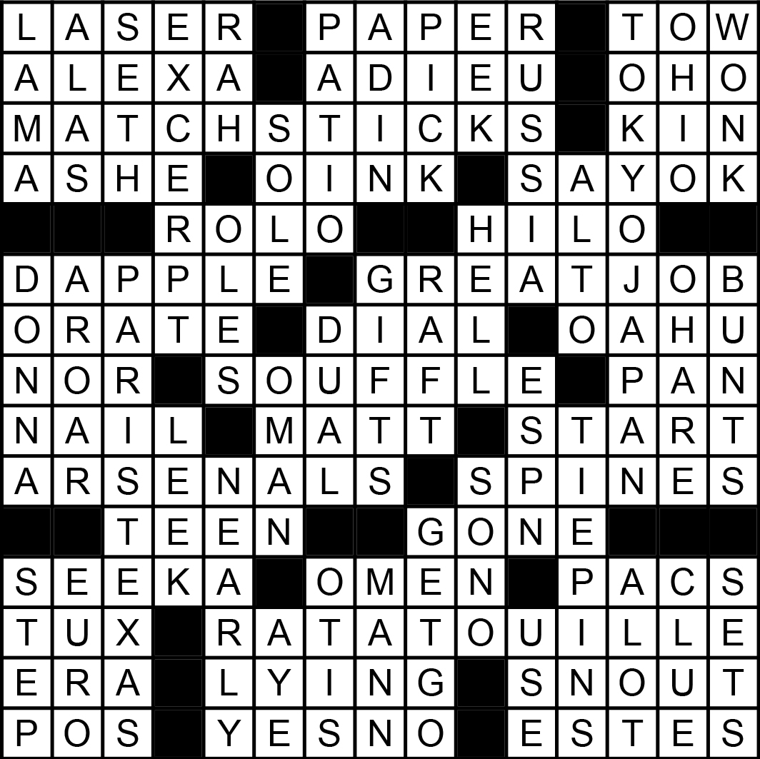 Newsday Crossword Answers Today Free Printable Mom Printable