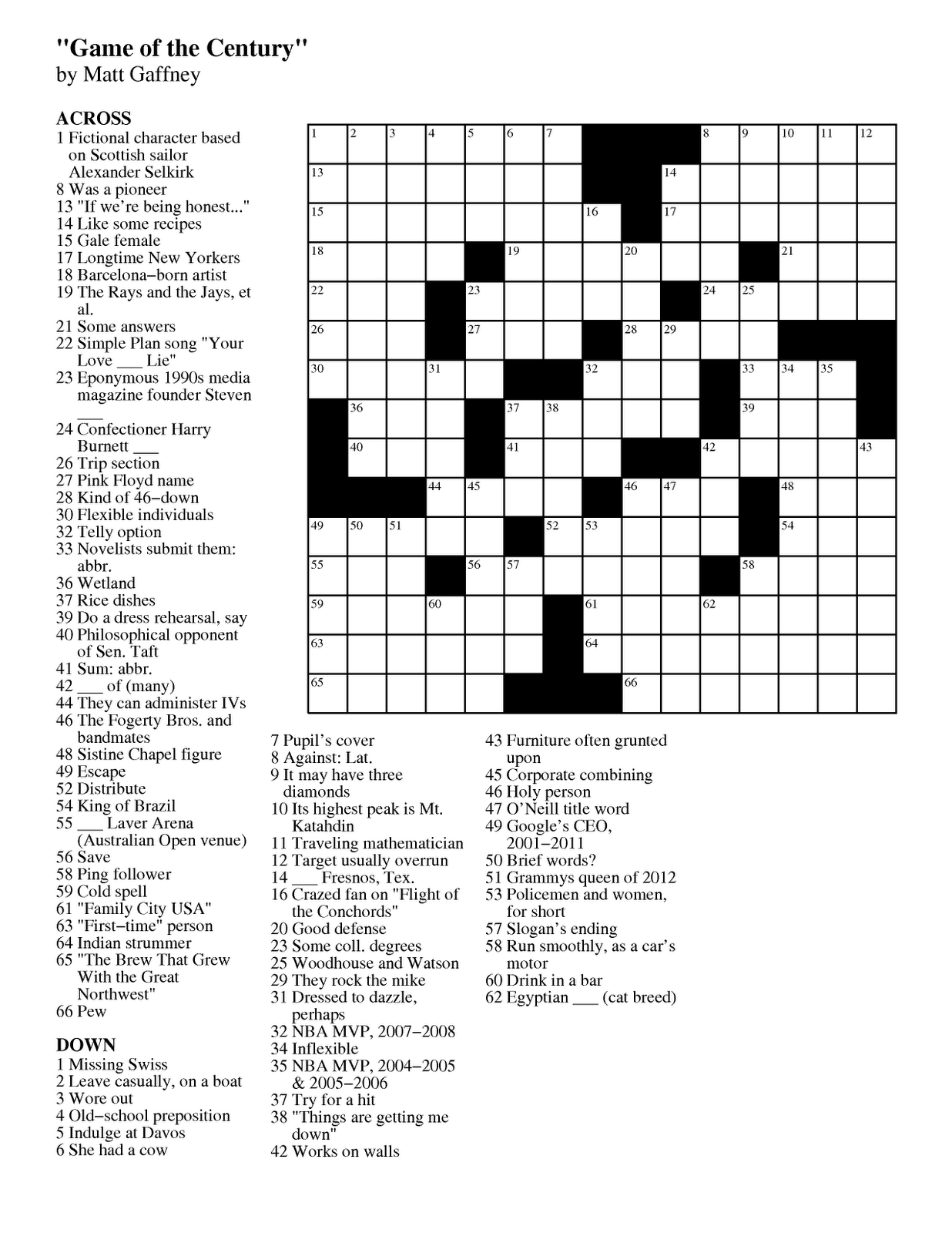 Onlinecrosswords Net Free Printable Printable Crossword Puzzles
