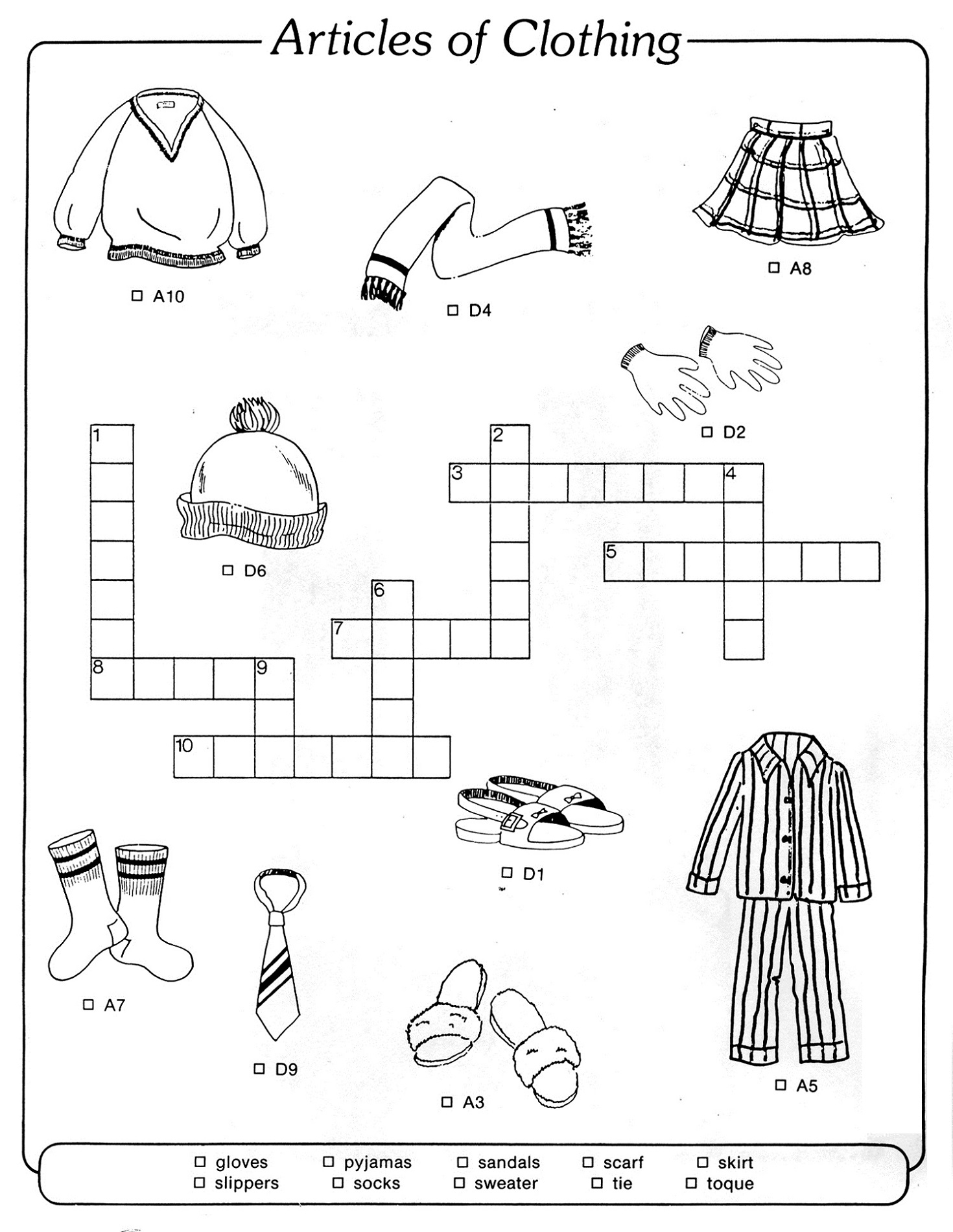 Printable Fun Crosswords For Kids 101 Activity