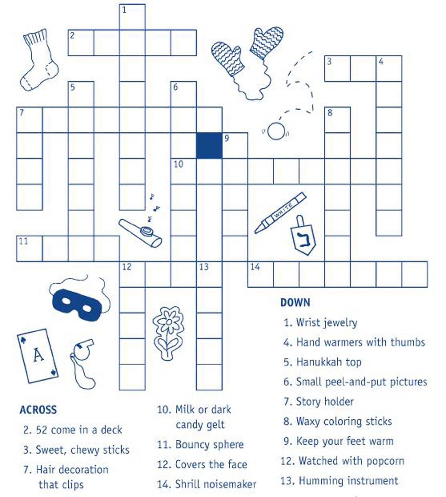 Printable Kids Crossword Puzzles Free Coloring Pages To Print