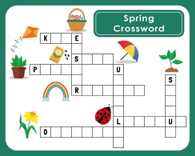 Printable Spring Crossword Puzzles PrintableLib
