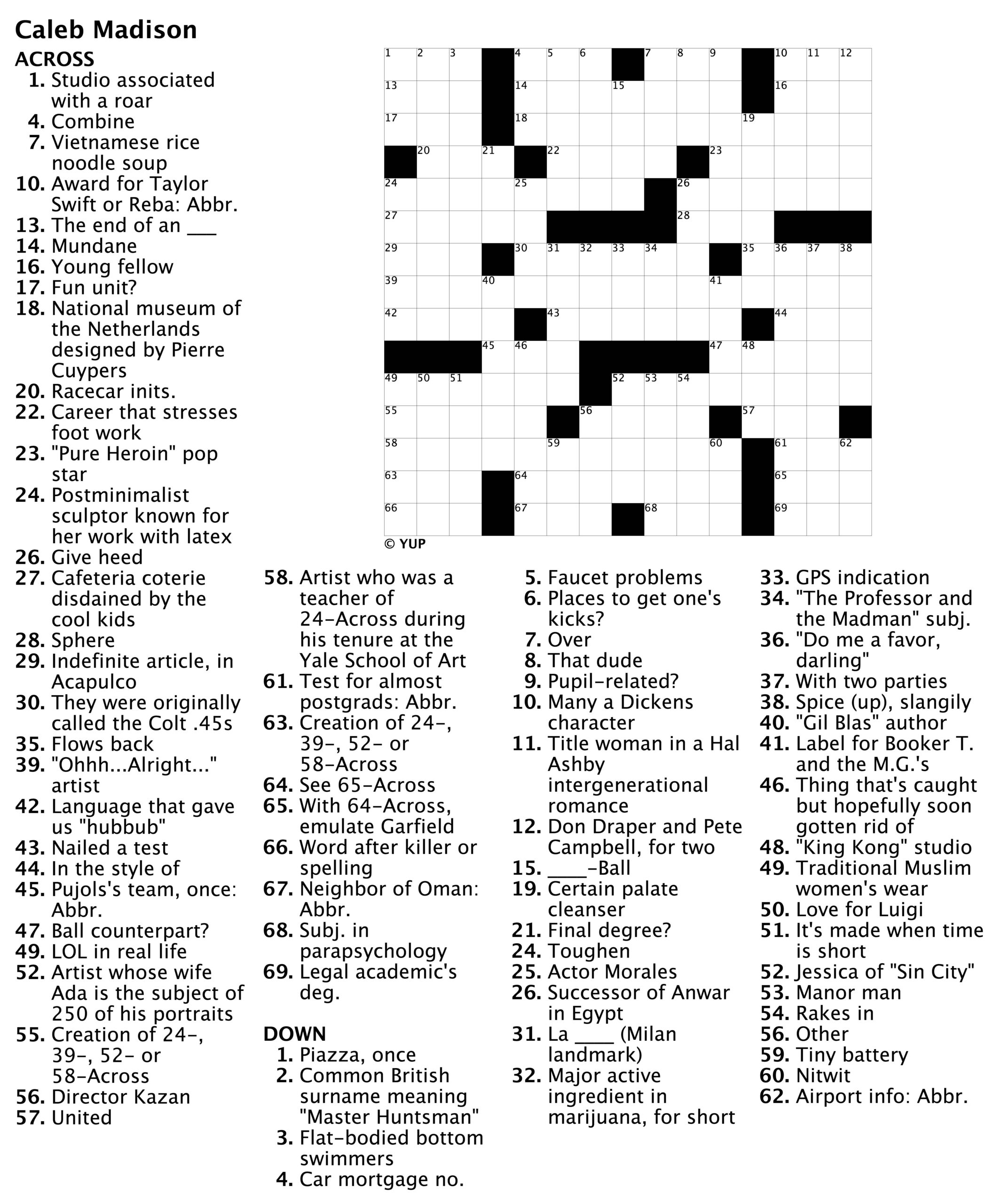 Thomas Joseph Crossword Printable Printable JD