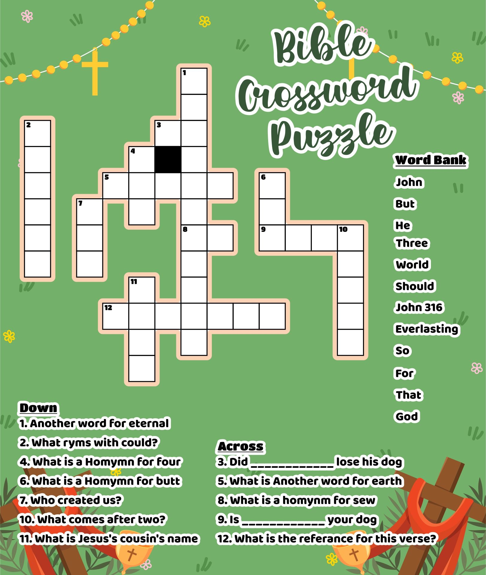 Word Searches And Crosswords 10 Free PDF Printables Printablee