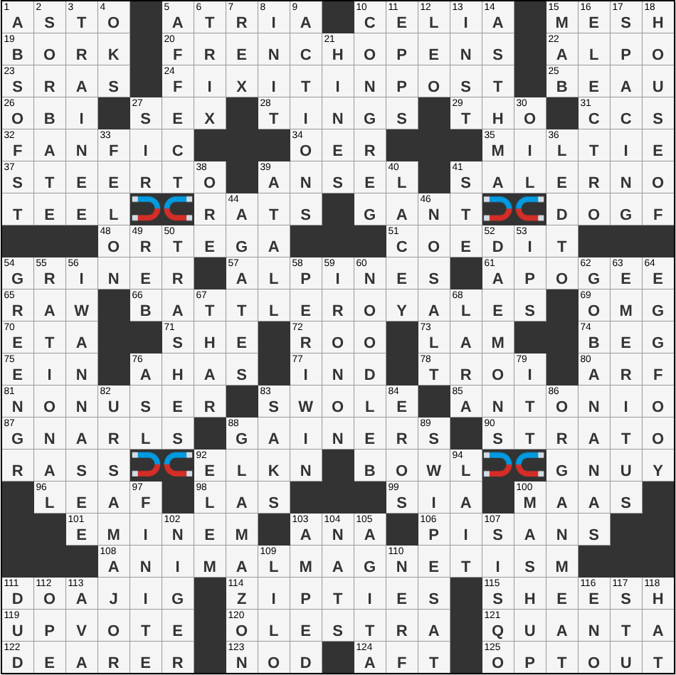0608 25 Ny Times Crossword 8 Jun 25 Sunday