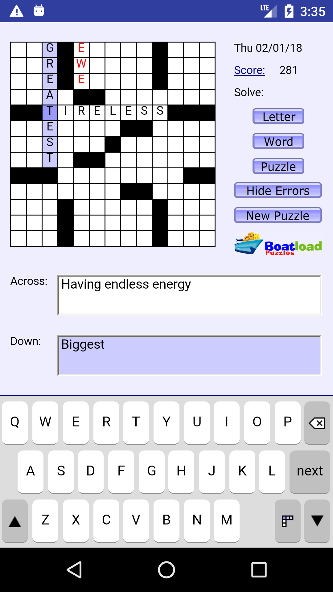 Daily Crosswords On Pc