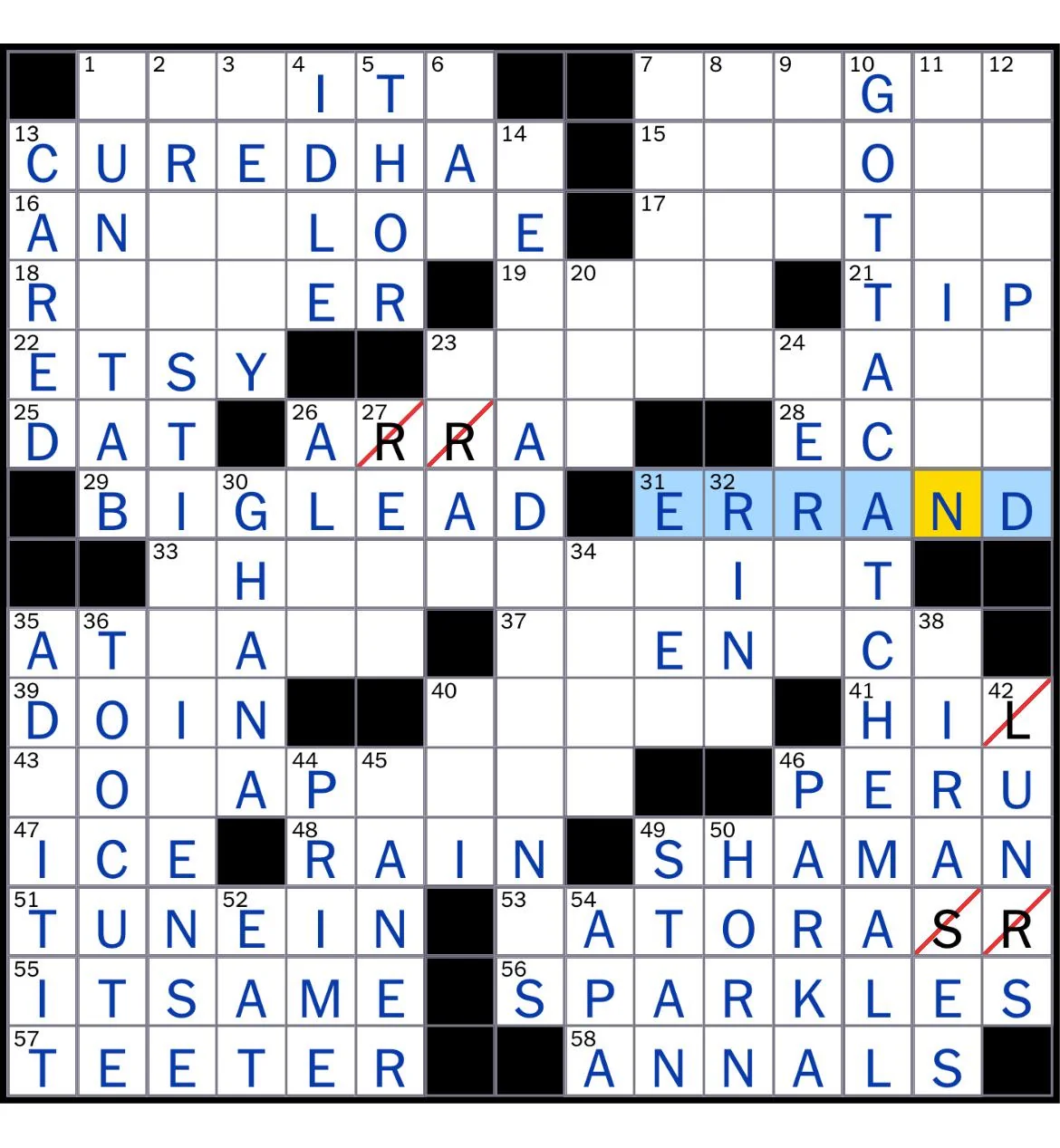 I Know Crossword Clues Are Like A Whole Different