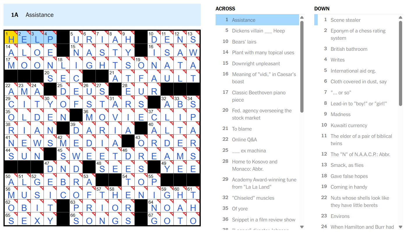 Nyt Crossword Answers Today August 18 2026