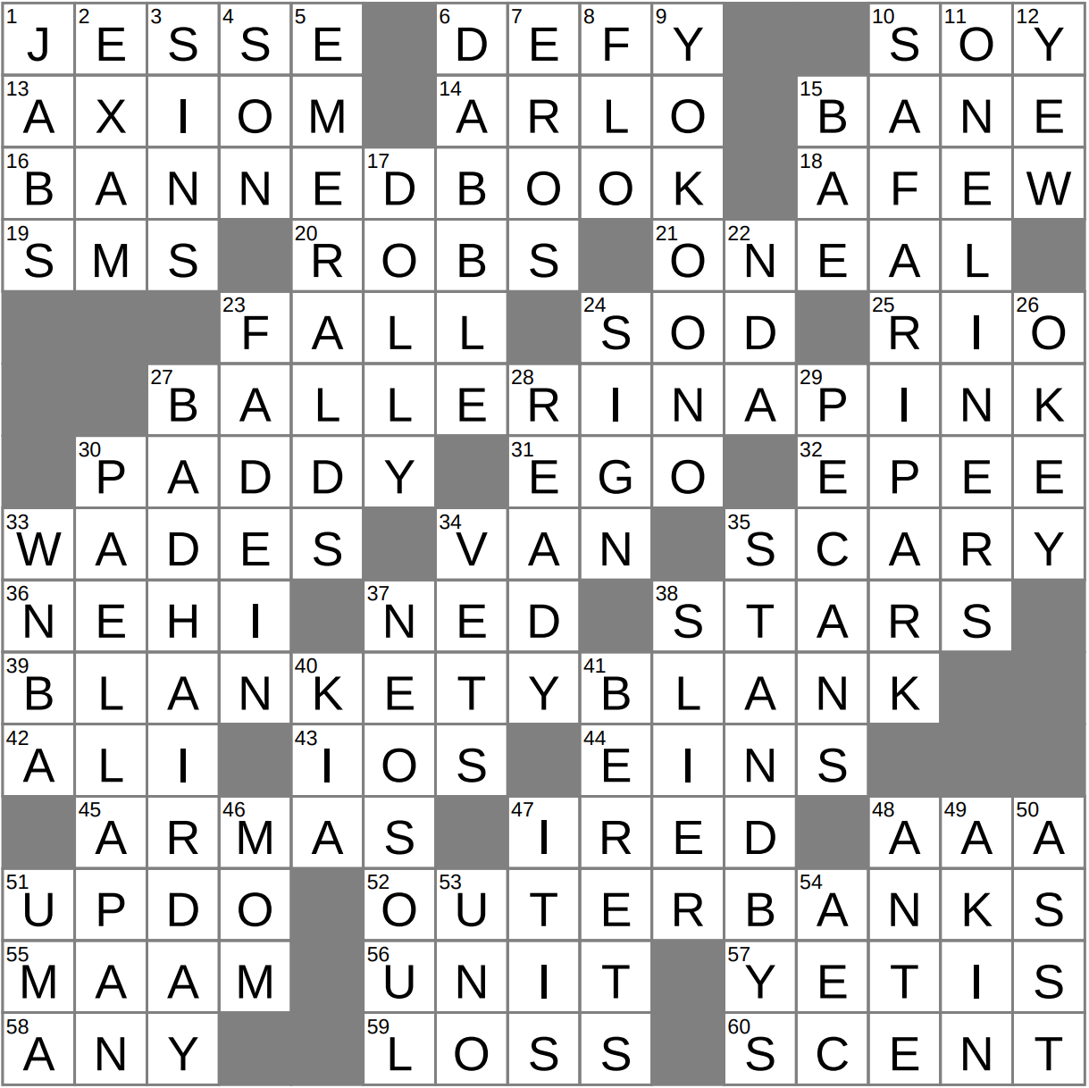 Work Casually Crossword Clue
